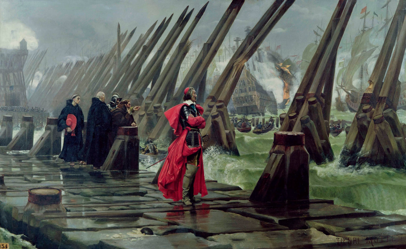 1881 Cardinal de Richelieu au siège de La Rochelle