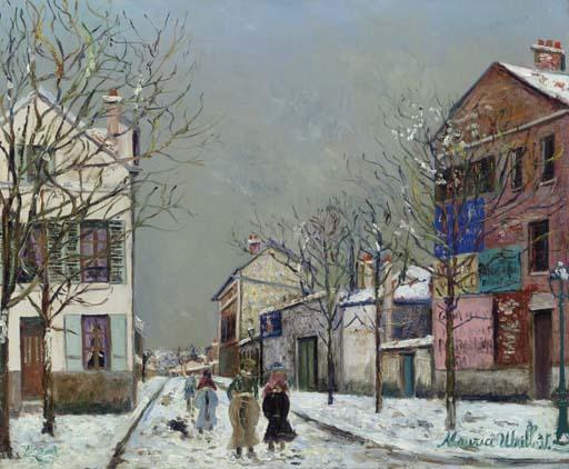 G:\PERSO\JADIS A DEMAIN\UTRILLO MAURICE\RUE DE LA BIEVRE\PAYSAGE DE NEIGE A BOURG LA REINE A.jpg