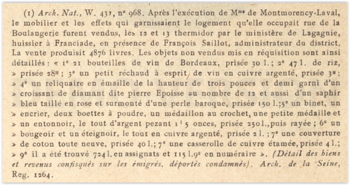 F:\PERSO\JADIS A DEMAIN\EGLISE ST GILLES\CLOCHES\MONTMORENCY-LAVAL LOUISE\1924 01 01 Le Vieux Montmartre, page 230 - bulletin mensuel - 01011924..PNG