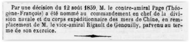 C:\Users\CHAPLAIN\Desktop\PREMIERES EGLISES\1861 DEUXIEME EGLISE SAINTE-CROIX\DS 1860 04 04 LE COURRIER DE BOURGES NOMINATION CONTRE-AMIRAL PAGE.PNG