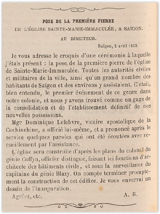 C:\Users\CHAPLAIN\Desktop\PREMIERES EGLISES\1863 26 07  TROISIEME EGLISE OU PREMIERE CATHEDRALE\3 1863 05 30c 1ERE PIERRE SAINTE MARIE IMMACULEE L'Illustration journal_universel 2.PNG