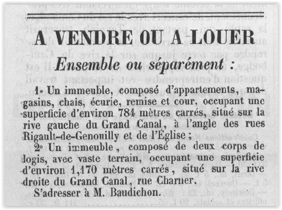 C:\Users\CHAPLAIN\Desktop\PREMIERES EGLISES\1863 26 07  TROISIEME EGLISE OU PREMIERE CATHEDRALE\DS 1865 09 20 RUE CHARNER.PNG