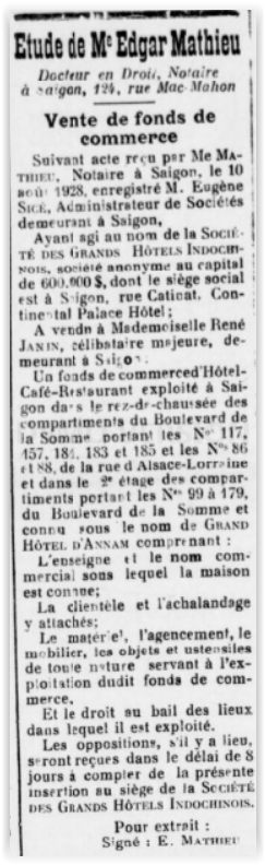 C:\Users\CHAPLAIN\Desktop\GRAND HOTEL D'ANNAM\4 1928 08 24 SAIGON REPUBLICAIN Np.PNG